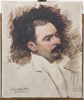 
Tableau - face - après restauration - sans cadre;
Tableau - face - après restauration - sans cadre
