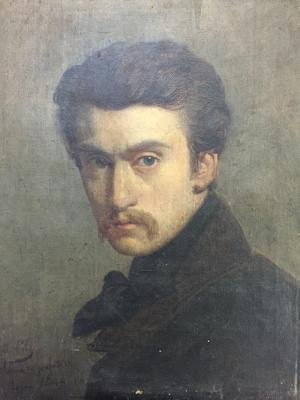 Autoportrait d'Isidore Pils 