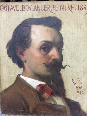 Autoportrait de Gustave Boulanger