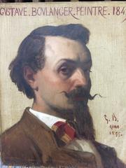 Autoportrait de Gustave Boulanger