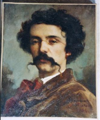 Autoportrait de Félix-Henri Giacomotti