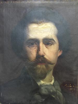 Autoportrait d'Alfred Lepère