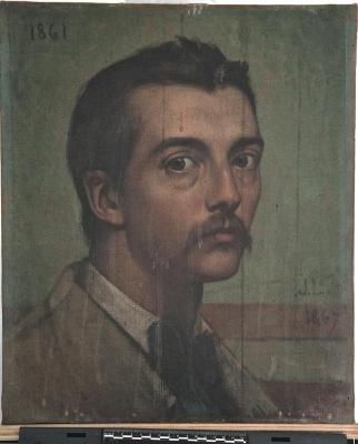 Autoportrait de Jules Lefebvre