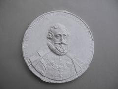 Tirage d'une médaille : buste de Henri IV