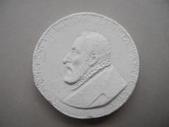 Tirage d'une médaille : buste de Pomponne de Bellièvre