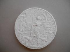 Tirage d'une médaille : Ippolita Gonzaga en Diane chasseresse