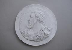 Tirage d'une médaille : buste de François Ier 