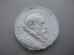 Tirage d'une médaille : buste de Juste Lipse
