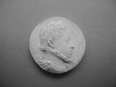 Tirage d'une médaille : buste de profil