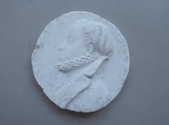 Tirage d'une médaille : buste de Marie d'Autriche