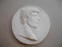 Tirage d'une médaille : buste d'Alessandro de Medici