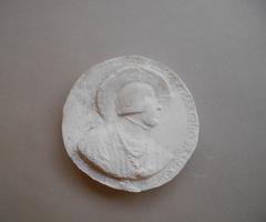 Tirage d'une médaille : buste de Frederick VI, margrave du Brandebourg