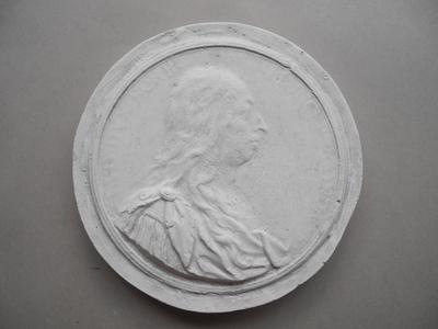 Tirage d'une médaille : buste de Louis II de Bourbon-Condé dit le Grand Condé