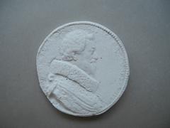 Tirage d'une médaille : buste de profil