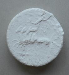 Tirage d'une monnaie : quadrige