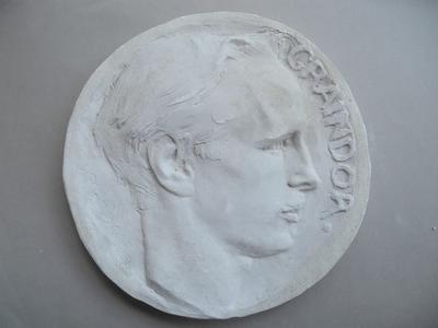 Tirage d'un médaillon : Paul Graindor 