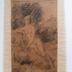 Etude de femme nue, de face, devant un paysage