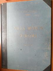 Villa Médicis à Rome : Couverture