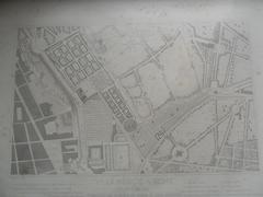 Villa Médicis à Rome : plan général