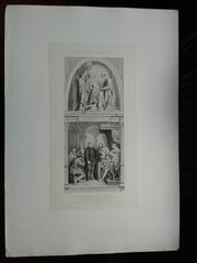 Première communion de saint Louis de Gonzague ; Le saint renonce à sa famille et à ses biens