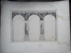 Reproduction d'un élément de décor mural : BELLUM