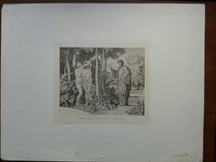 Adam et Eve dans le paradis