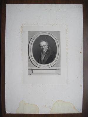 Portrait de Vivant Denon en médaillon