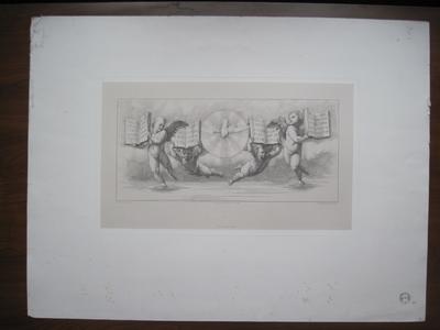 La colombe du Saint-Esprit entourée d'anges