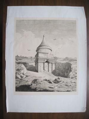 Le tombeau d'Absalon dans la vallée de Josaphat