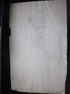Palais Farnèse à Caprarola (coupe)