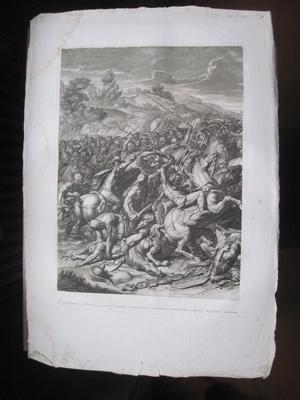 Scène de l'histoire d'Alexandre 
