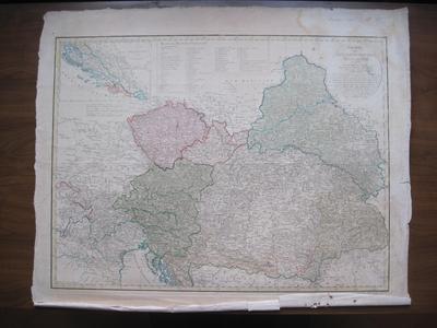 Carte du royaume d'Autriche