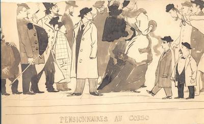 Pensionnaires au Corso