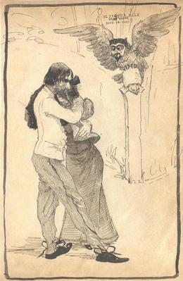 Jules-Auguste Leroux : il signor alle gros'occhi