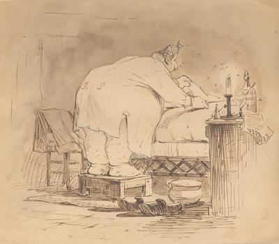 René Patouillard au coucher