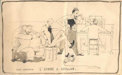 Chez Germain : L’Hymne à Apollon.