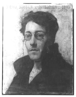 Portrait de Henri Büsser 
