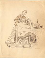 René Patouillard à table