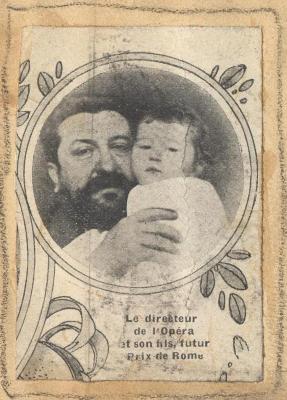 Le directeur de l’Opéra et son futur Prix de Rome.