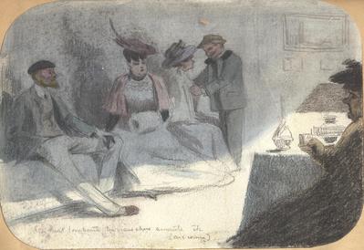 A la nuit tombante tu viens chère amante (air connu)