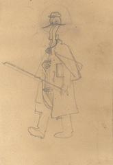 Silhouette d’homme-violoncelle