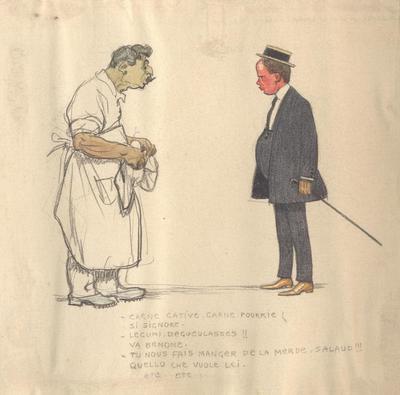 Dialogue entre Paul Damman et son cuisinier