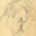 Portrait de René Godard de profil