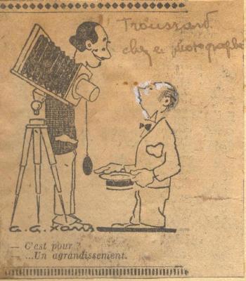 Troussard chez le photographe