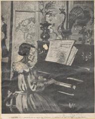 Leleu – Portrait de la fille de l’artiste