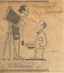Troussard chez le photographe