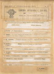 Libreria antiquaria C. Van Riel