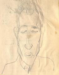 Portrait de Raymond Joly de face