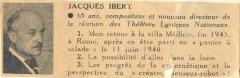 Article : Jacques Ibert