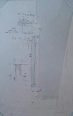 Arc de Septime Sévère à Rome : vue partielle de profil